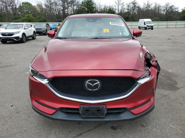 JM3KFBDM9M0471884 - 2021 MAZDA CX-5 GRAND TOURING RED photo 5