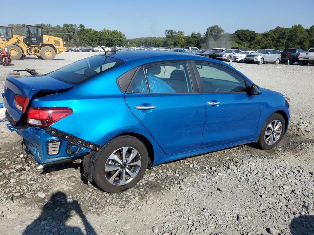 3KPA24AD5PE592990 - 2023 KIA RIO LX BLUE photo 3