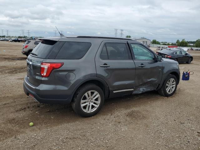 1FM5K8D89JGB40745 - 2018 FORD EXPLORER XLT 灰色 照片 3