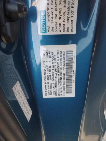 JHMZF1D60ES001590 - 2014 HONDA CR-Z EX BLUE photo 12