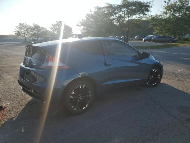 JHMZF1D60ES001590 - 2014 HONDA CR-Z EX BLUE photo 3