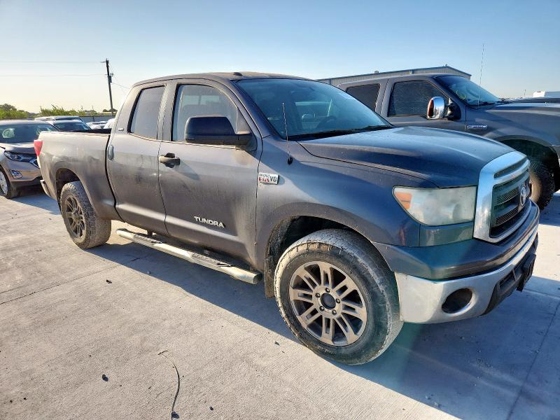 5TFUW5F16DX289511 - 2013 TOYOTA TUNDRA DOUBLE CAB SR5 GRAY photo 4