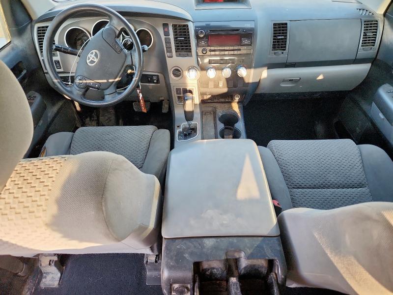 5TFUW5F16DX289511 - 2013 TOYOTA TUNDRA DOUBLE CAB SR5 GRAY photo 8