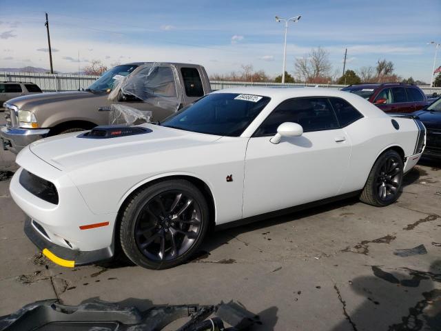 2C3CDZFJ2NH175489 - 2022 DODGE CHALLENGER R/T SCAT PACK WHITE photo 1
