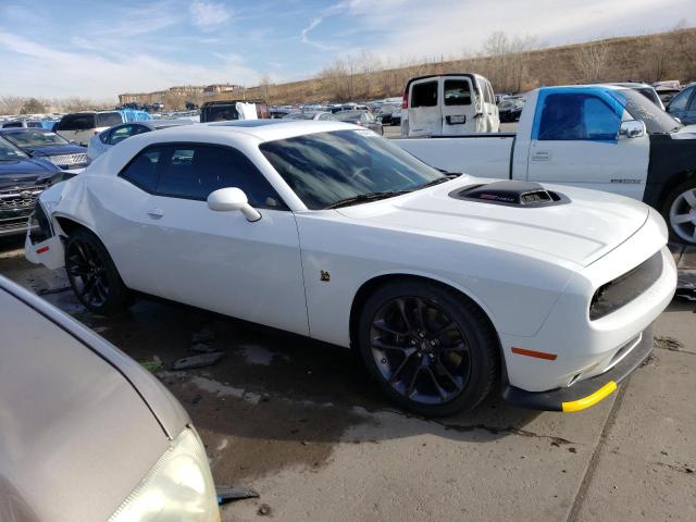 2C3CDZFJ2NH175489 - 2022 DODGE CHALLENGER R/T SCAT PACK WHITE photo 4