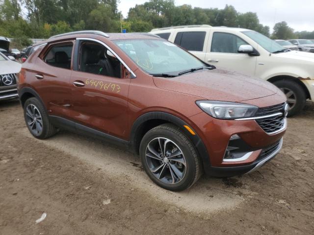 KL4MMESL9LB073042 - 2020 BUICK ENCORE GX SELECT ORANGE photo 4