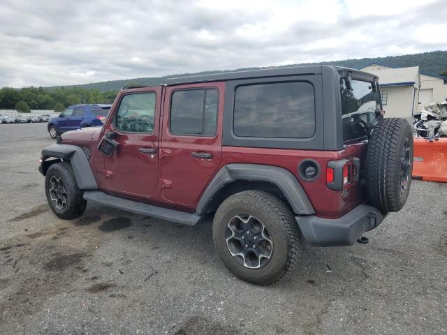 1C4HJXDNXMW718835 - 2021 JEEP WRANGLER U SPORT 勃艮第红 照片 2