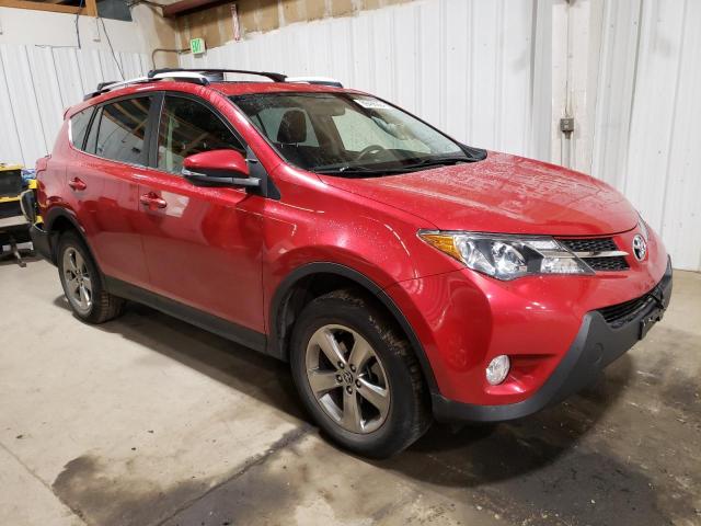 JTMRFREV8FD128888 - 2015 TOYOTA RAV4 XLE RED photo 4