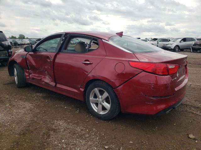 5XXGM4A71FG449670 - 2015 KIA OPTIMA LX RED photo 2