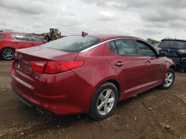 5XXGM4A71FG449670 - 2015 KIA OPTIMA LX RED photo 3