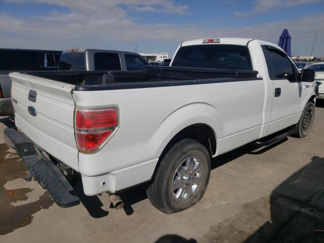 1FTNF1CF2DKF55505 - 2013 FORD F150 WHITE photo 3