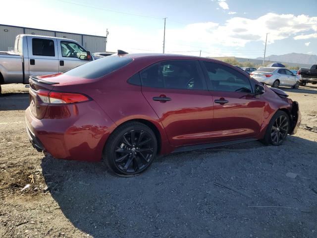 5YFS4MCE0NP112273 - 2022 TOYOTA COROLLA SE წითელი ფოტო 3