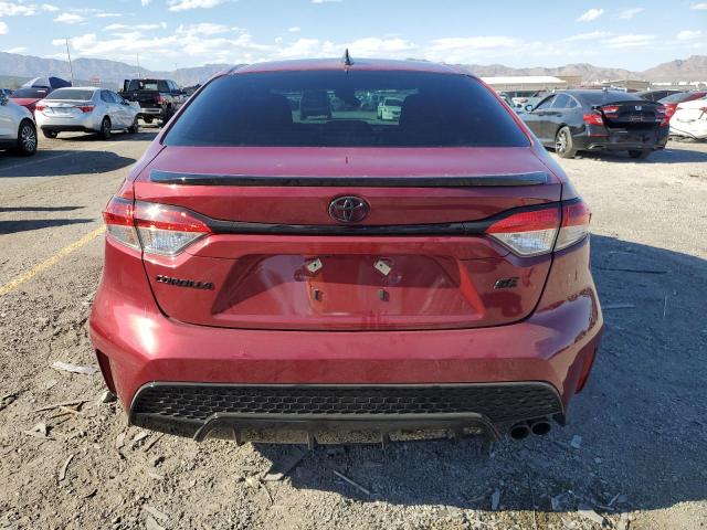 5YFS4MCE0NP112273 - 2022 TOYOTA COROLLA SE წითელი ფოტო 6