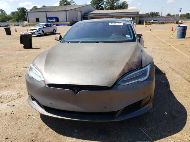 5YJSA1E47KF332464 - 2019 TESLA MODEL S Մոխրագույն լուսանկար 5