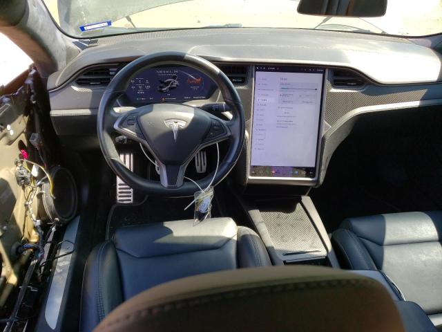 5YJSA1E47KF332464 - 2019 TESLA MODEL S Մոխրագույն լուսանկար 8