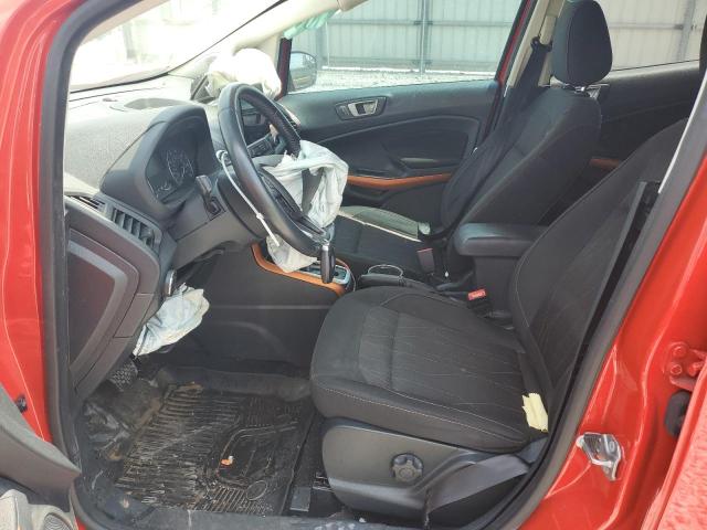 MAJ3S2GE0MC449841 - 2021 FORD ECOSPORT SE Червоний фото 7