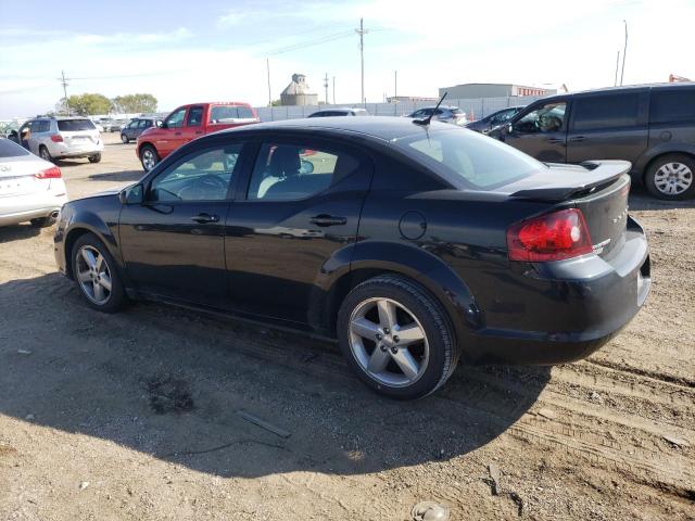 1C3CDZCG1DN585487 - 2013 DODGE AVENGER SXT BLACK photo 2