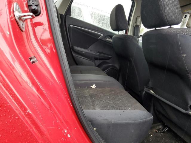 JHMGK5H52GX018831 - 2016 HONDA FIT LX RED photo 10