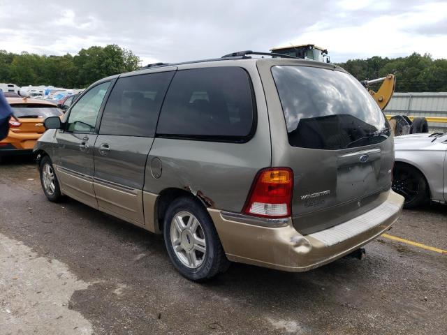 2FMZA53491BC36870 - 2001 FORD WINDSTAR SEL GRAY photo 2