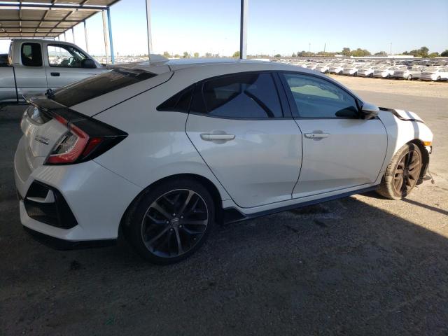 SHHFK7H96LU404893 - 2020 HONDA CIVIC SPORT TOURING WHITE photo 3