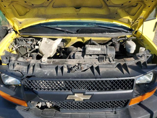 1GCHG39V571157249 - 2007 CHEVROLET EXPRESS G3 YELLOW photo 11