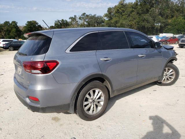 5XYPG4A35KG610970 - 2019 KIA SORENTO L GRAY photo 3