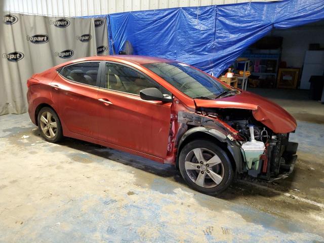 KMHDH4AEXBU096593 - 2011 HYUNDAI ELANTRA GLS RED photo 4