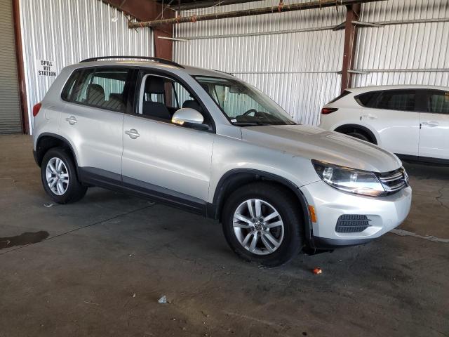 WVGAV7AX2FW593789 - 2015 VOLKSWAGEN TIGUAN S SILVER photo 4