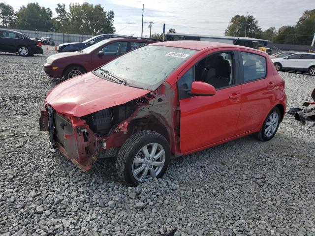 VNKKTUD39GA065047 - 2016 TOYOTA YARIS L RED photo 1