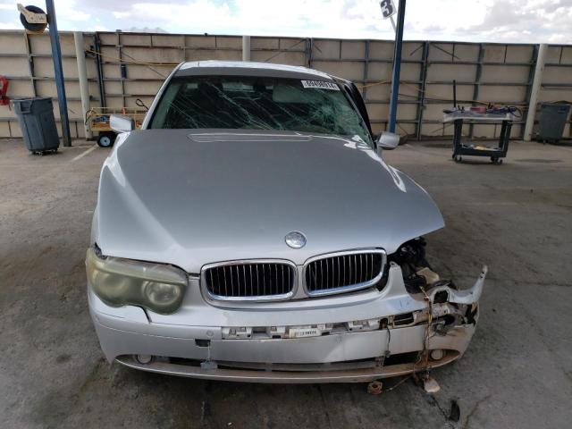 WBAGN63453DS44125 - 2003 BMW 745 LI SILVER photo 5