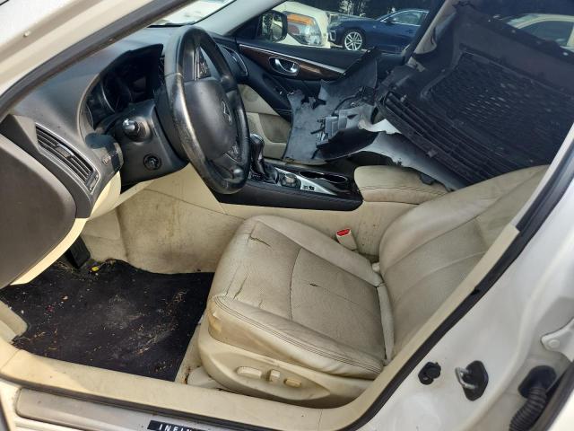 JN1BV7AP9FM330884 - 2015 INFINITI Q50 BASE WHITE photo 7