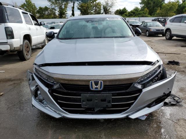 1HGCV3F2XNA037407 - 2022 HONDA ACCORD HYBRID SPORT SILVER photo 5