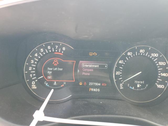 5LMCJ1A97FUJ15041 - 2015 LINCOLN MKC BLACK photo 9