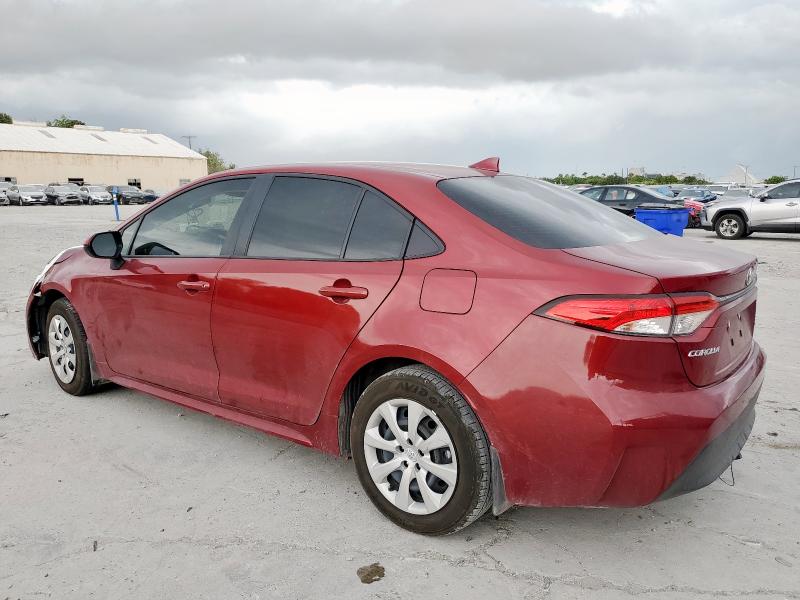 JTDBCMFEXS3085215 - 2025 TOYOTA COROLLA LE Qırmızı foto 2