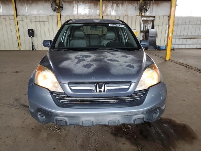 JHLRE38757C065174 - 2007 HONDA CR-V EXL أزرق صورة 5