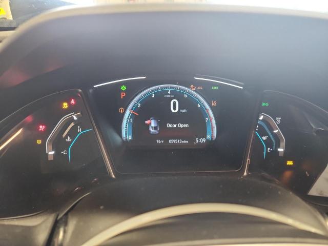 SHHFK7H60KU200949 - 2019 HONDA CIVIC EX GRAY photo 9