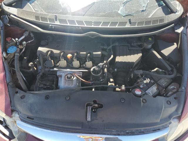 2HGFA1F68AH530076 - 2010 HONDA CIVIC LX-S Қызыл фото 11