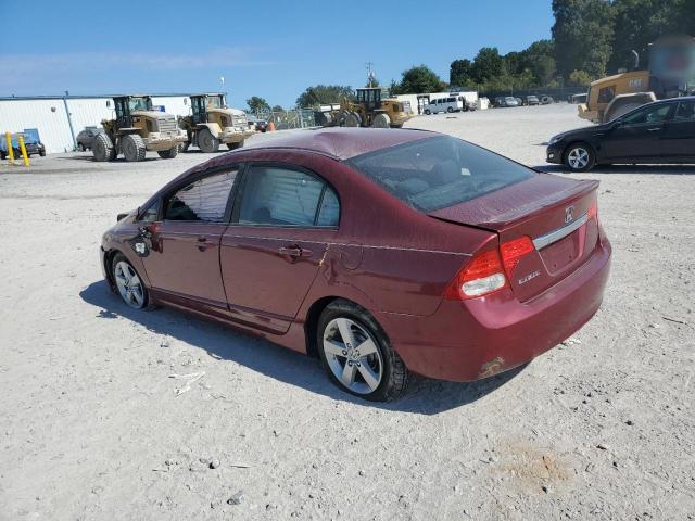 2HGFA1F68AH530076 - 2010 HONDA CIVIC LX-S RED photo 2