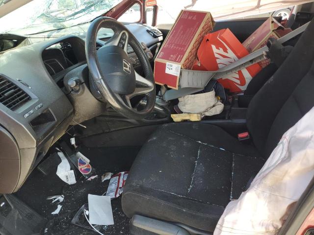 2HGFA1F68AH530076 - 2010 HONDA CIVIC LX-S Қызыл фото 7