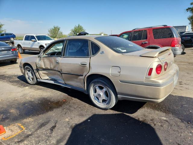 2G1WF52E849233627 - 2004 CHEVROLET IMPALA GOLD photo 2