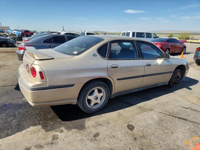 2G1WF52E849233627 - 2004 CHEVROLET IMPALA GOLD photo 3