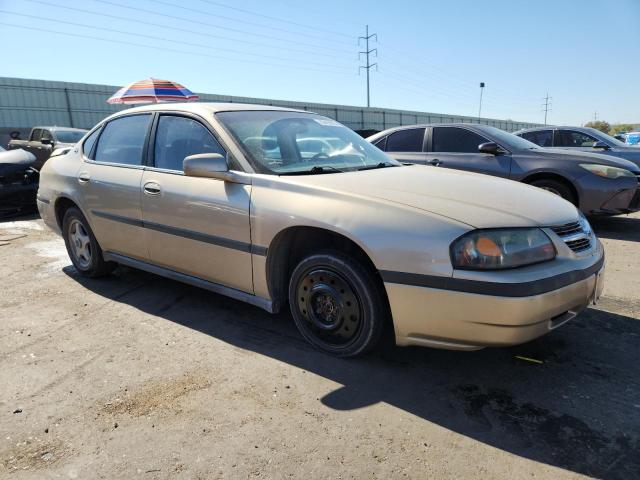 2G1WF52E849233627 - 2004 CHEVROLET IMPALA GOLD photo 4