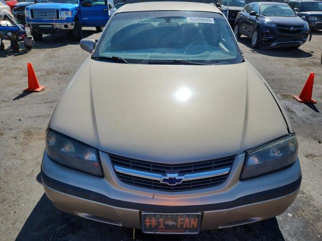 2G1WF52E849233627 - 2004 CHEVROLET IMPALA GOLD photo 5