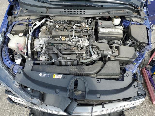 5YFS4MCEXMP068751 - 2021 TOYOTA COROLLA SE BLUE photo 11