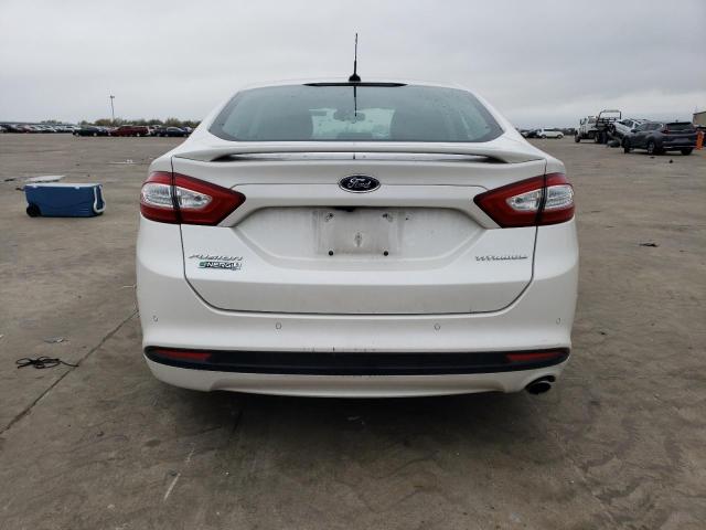 3FA6P0SU9GR165308 - 2016 FORD FUSION TITANIUM PHEV WHITE photo 6