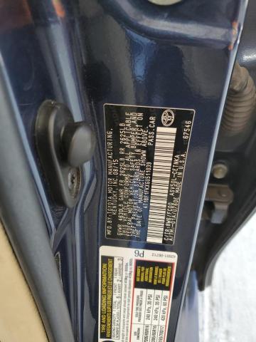 4T1BF1FKXGU511039 - 2016 TOYOTA CAMRY LE BLUE photo 12