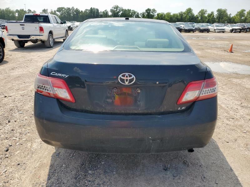 4T1BF3EKXBU154791 - 2011 TOYOTA CAMRY BASE BLACK photo 6