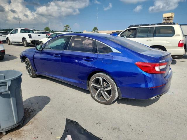 1HGCV1F35JA074761 - 2018 HONDA ACCORD SPORT Көк фото 2