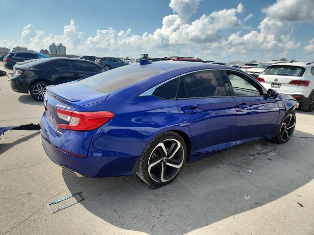 1HGCV1F35JA074761 - 2018 HONDA ACCORD SPORT Көк фото 3