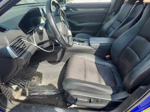 1HGCV1F35JA074761 - 2018 HONDA ACCORD SPORT Көк фото 7